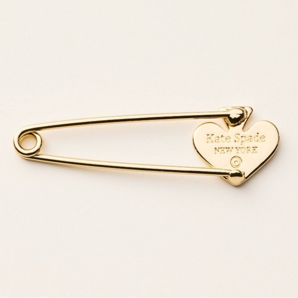 kate spade x Target Spade Safety Pin Brooch NWT - Picture 2 of 3